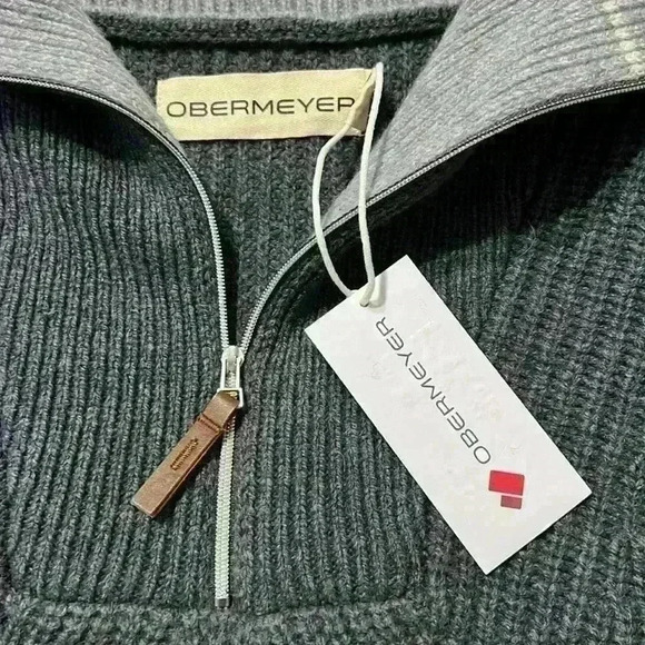 Obermeyer Women's Limber Ski Sweater 100% Wool Size Medium - Picture 6 of 11